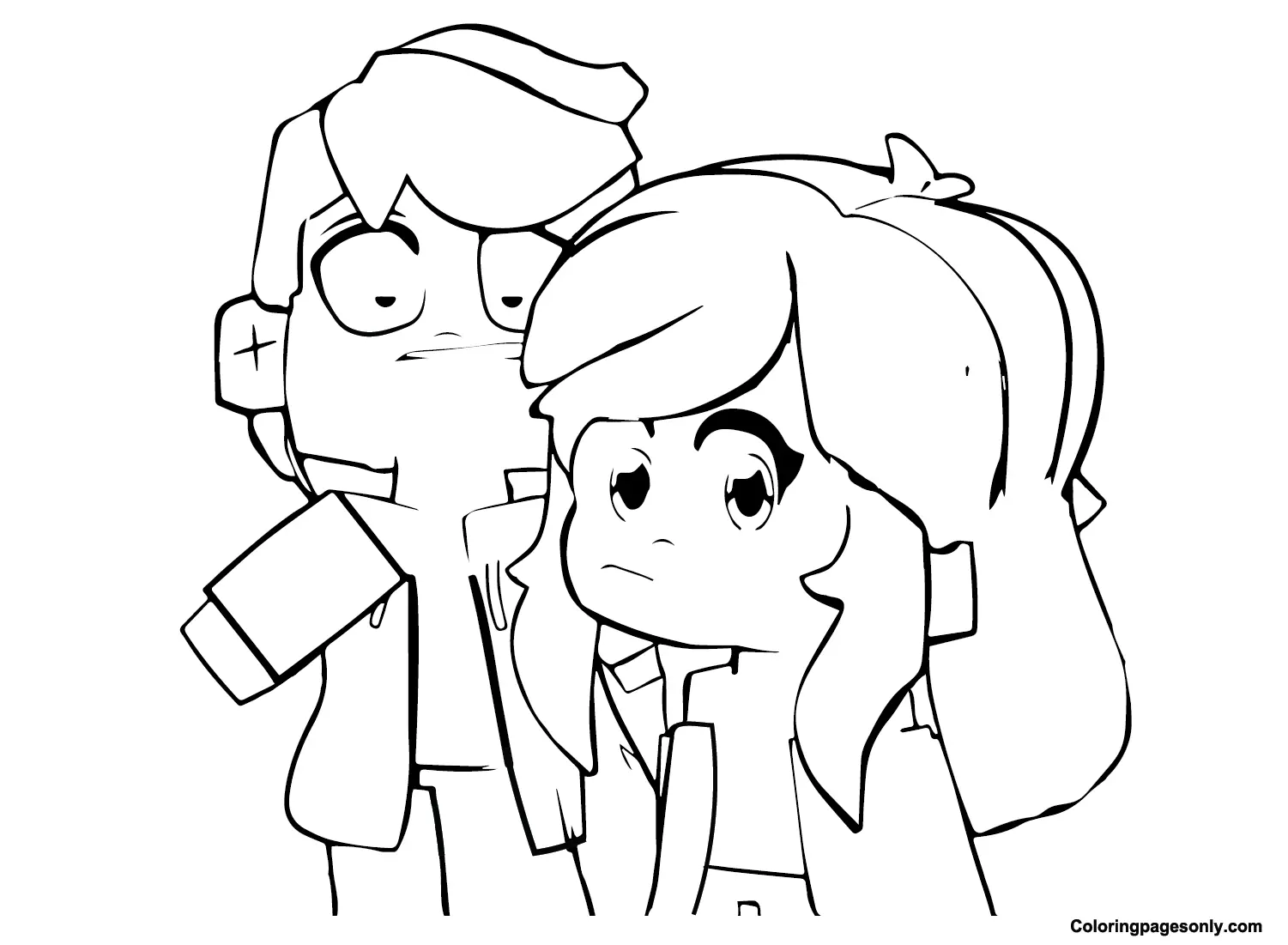 Desenhos de Aphmau Para Colorir 16