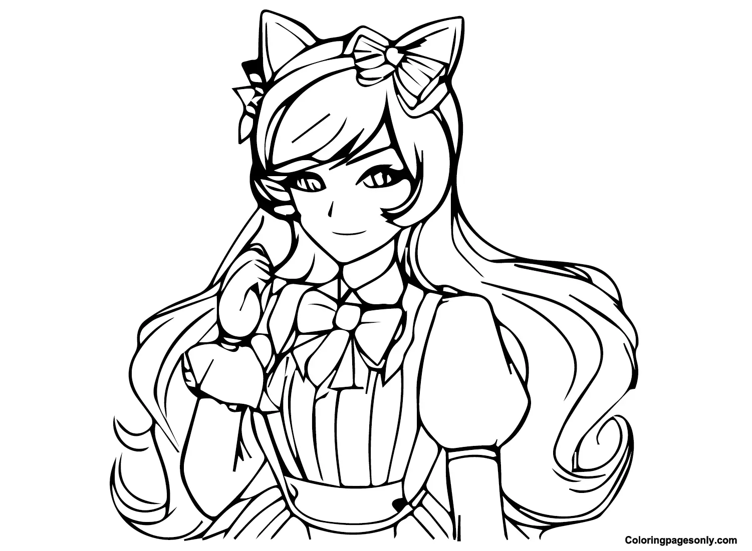 Desenhos de Aphmau Para Colorir 20