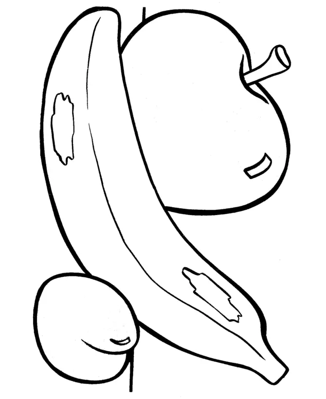 Apfel Ausmalbilder 25