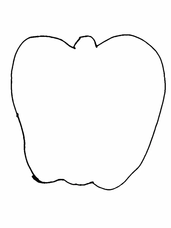 Apfel Ausmalbilder 30