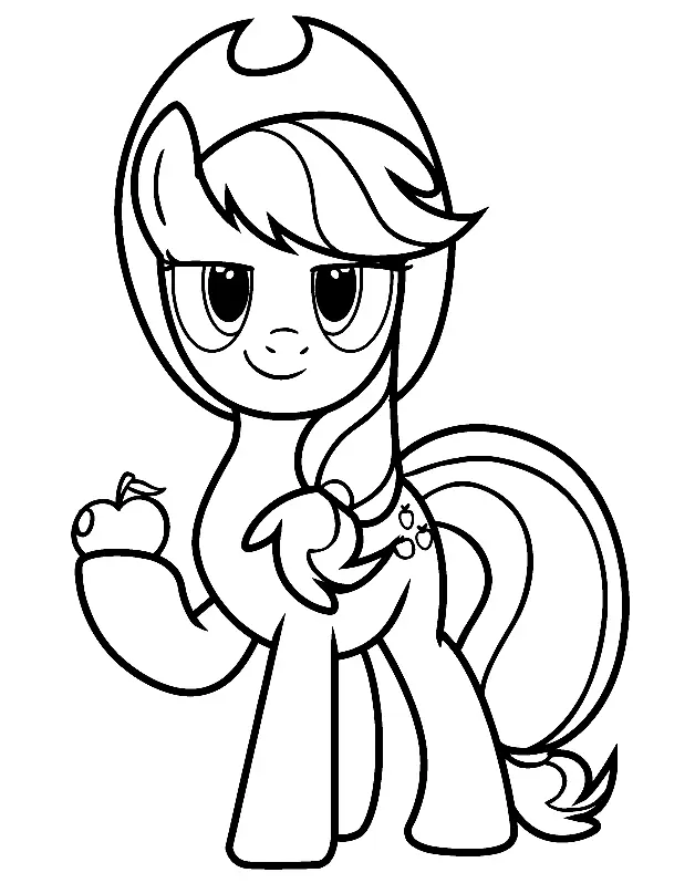 Applejack Ausmalbilder 11