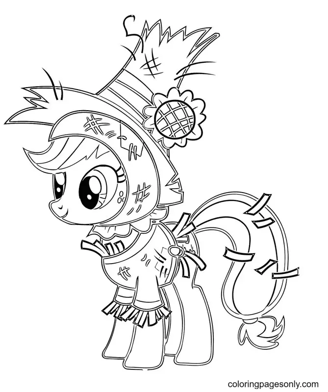 Applejack Ausmalbilder 15