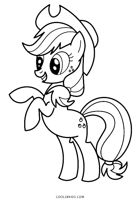 Applejack Ausmalbilder 21
