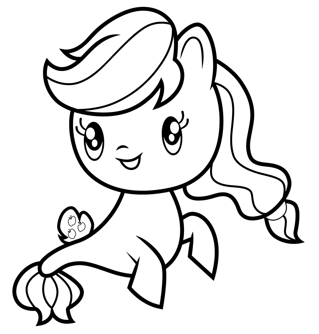 Applejack Ausmalbilder 28
