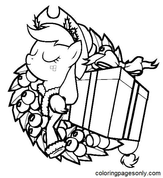 Applejack Ausmalbilder 36