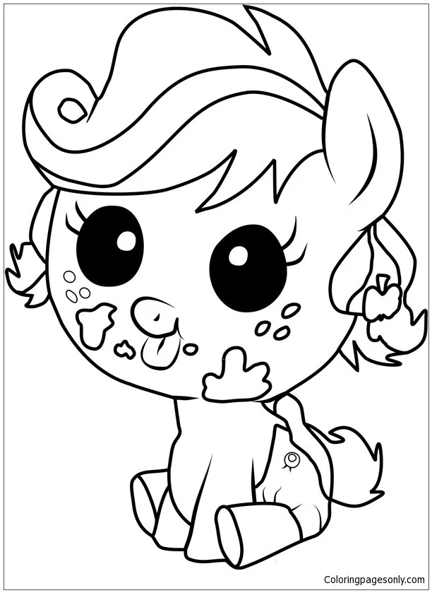 Applejack Ausmalbilder 8