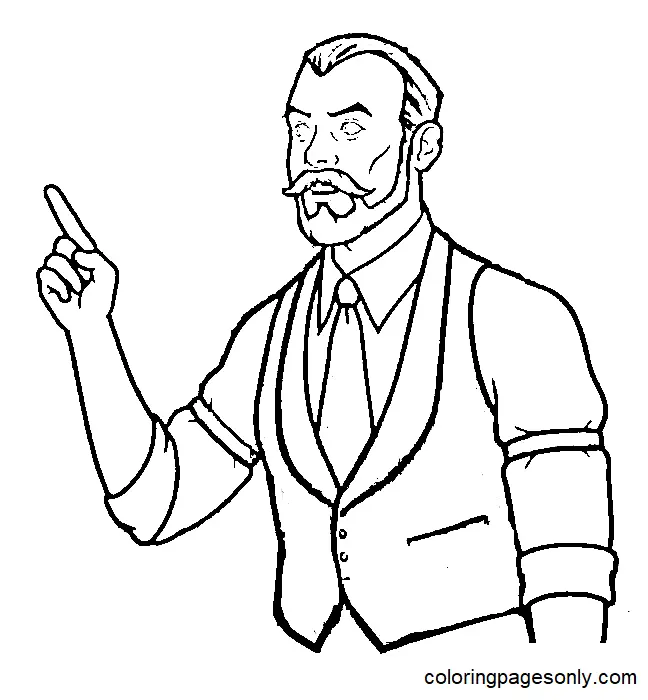 Archer Coloring Pages 15