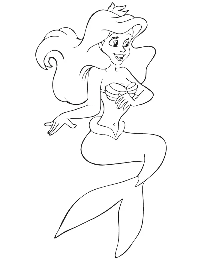 Ariel Para Colorear 17