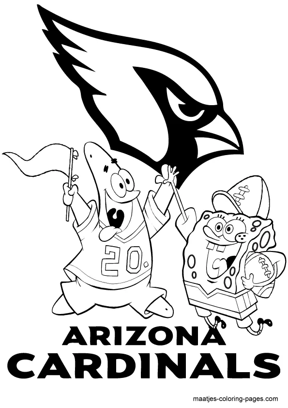 Arizona Cardinals Coloring Pages 28