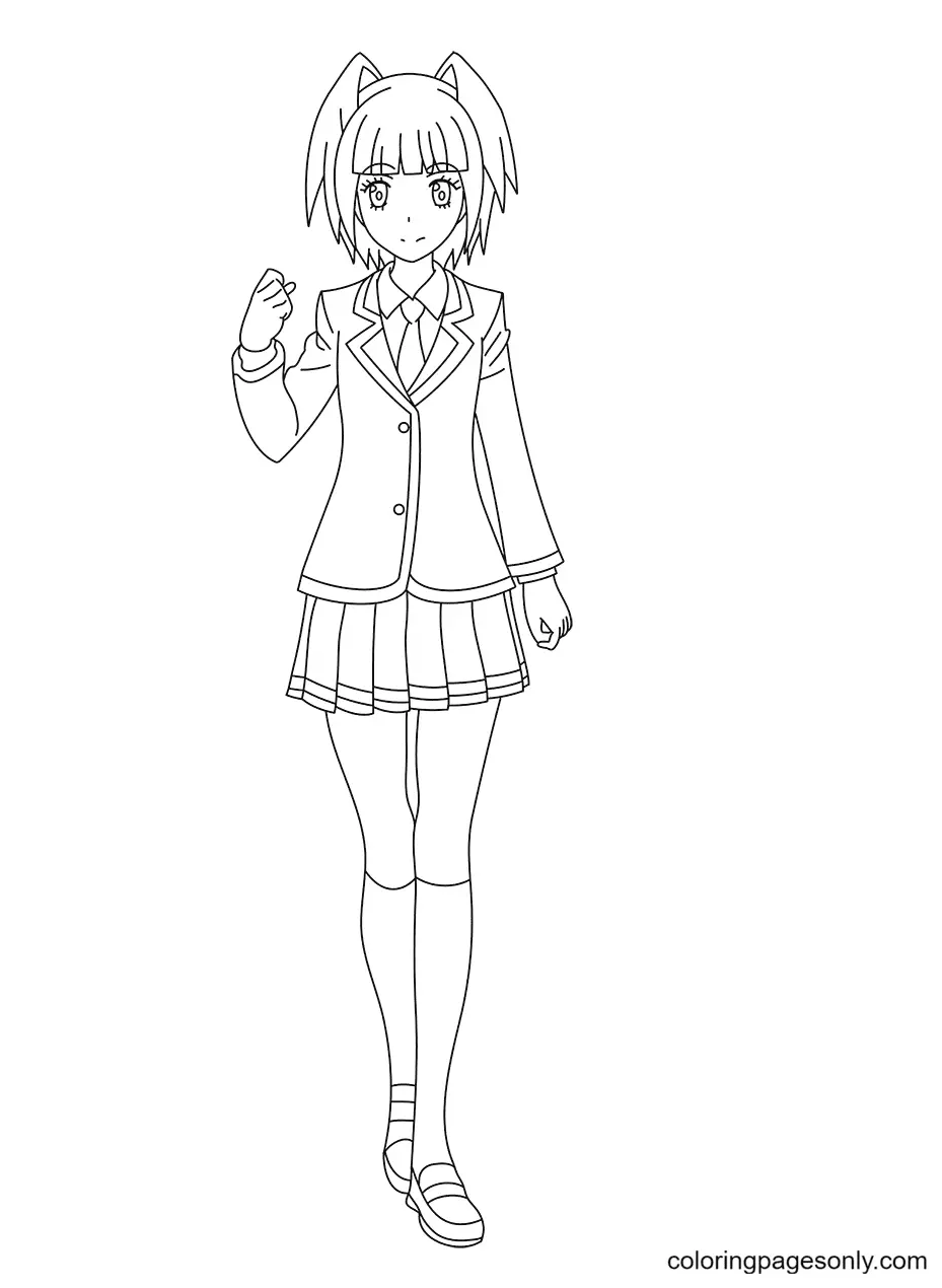 Assassination Classroom Para Colorear 10