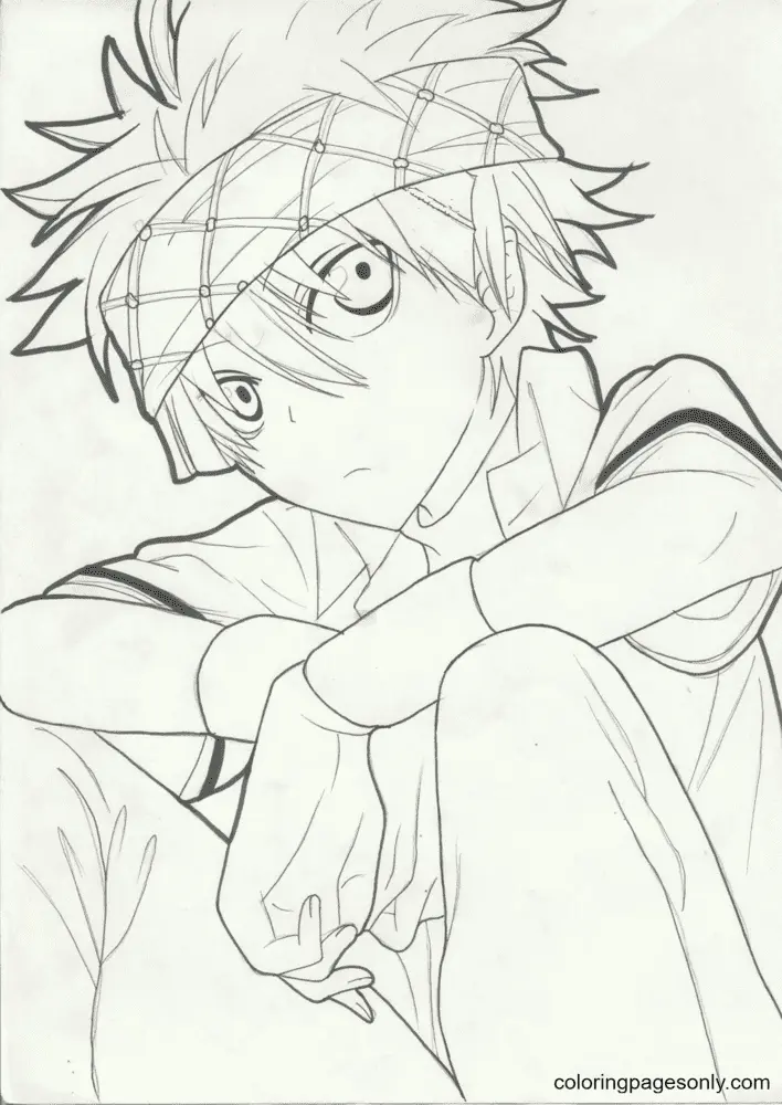 Assassination Classroom Para Colorear 27