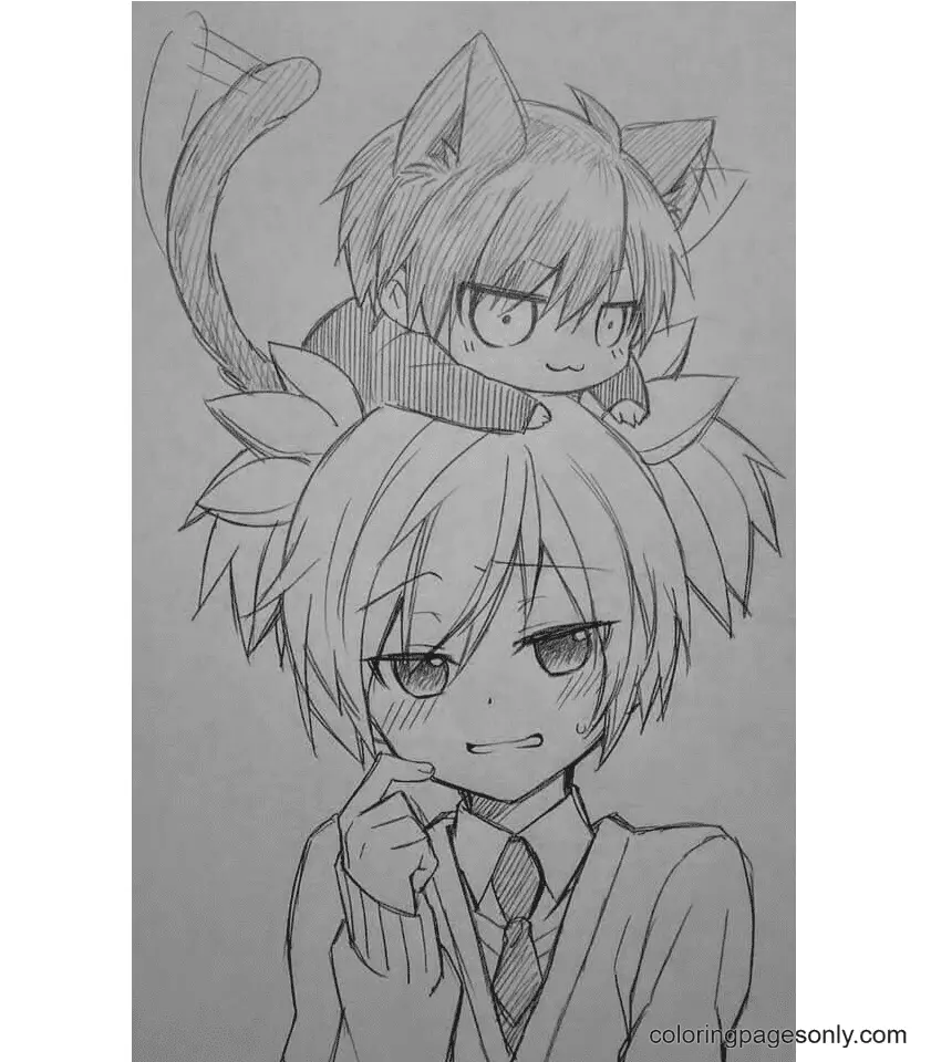 Assassination Classroom Para Colorear 3