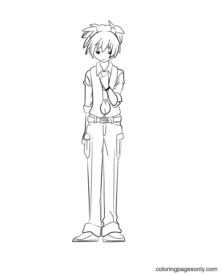 Assassination Classroom Para Colorear 43