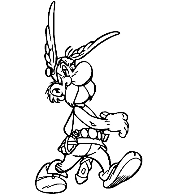 Asterix Coloring Pages 16
