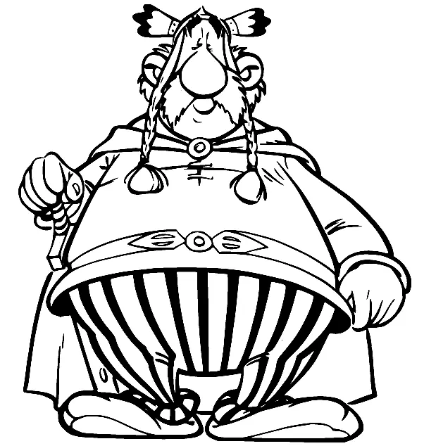 Asterix Coloring Pages 26