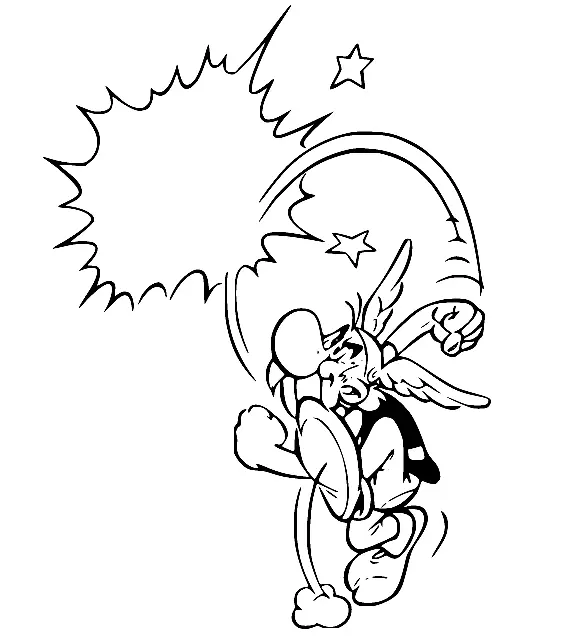 Asterix Coloring Pages 29