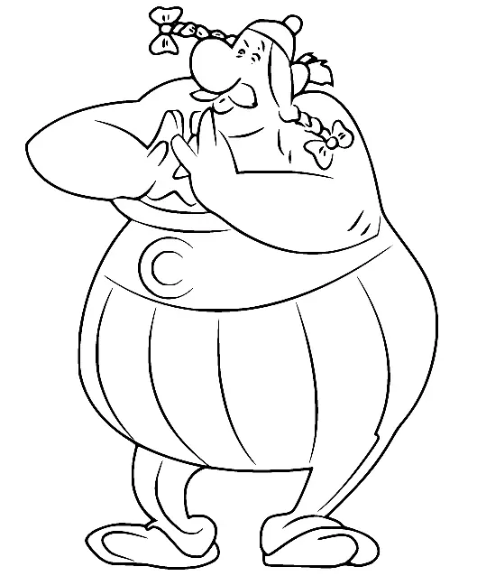 Asterix Coloring Pages 35