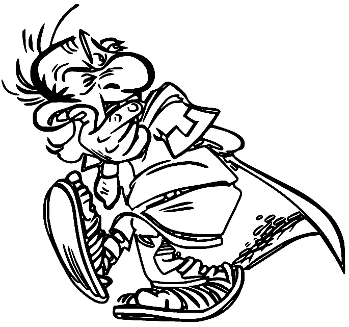Asterix Para Colorear