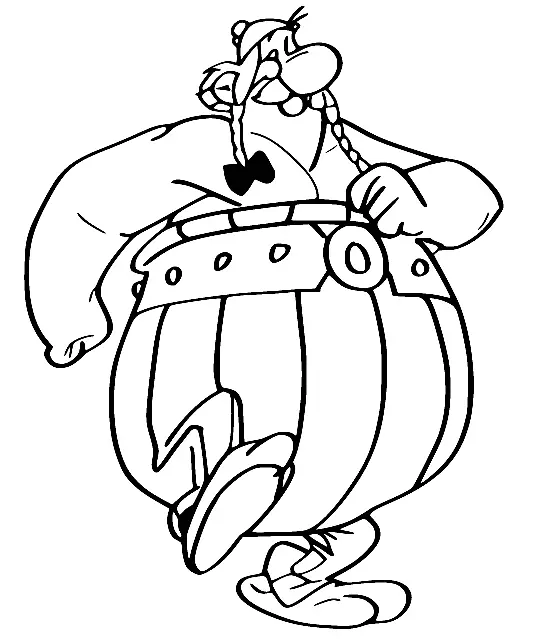 Asterix Coloring Pages 5