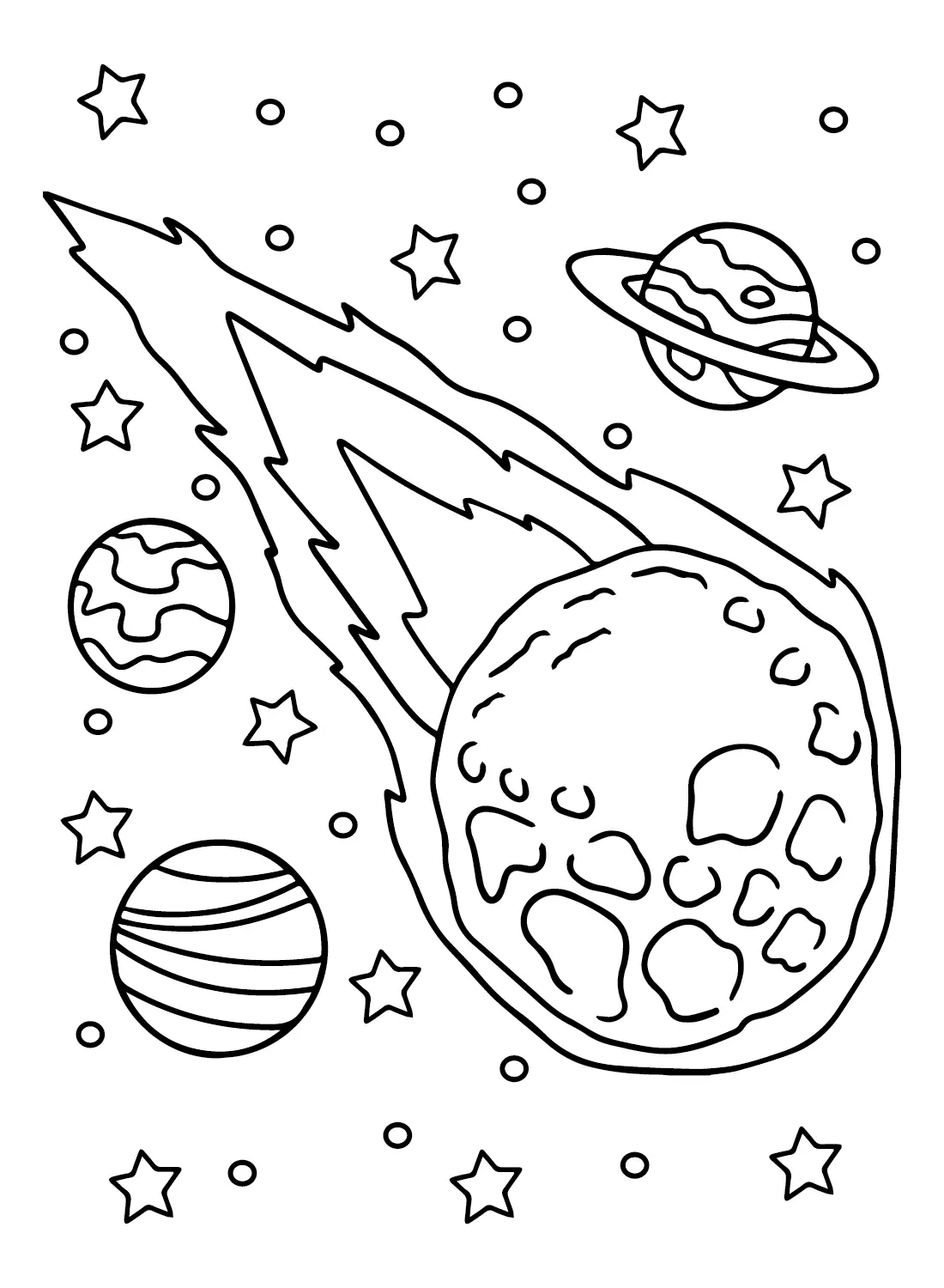 Asteroid Ausmalbilder 11