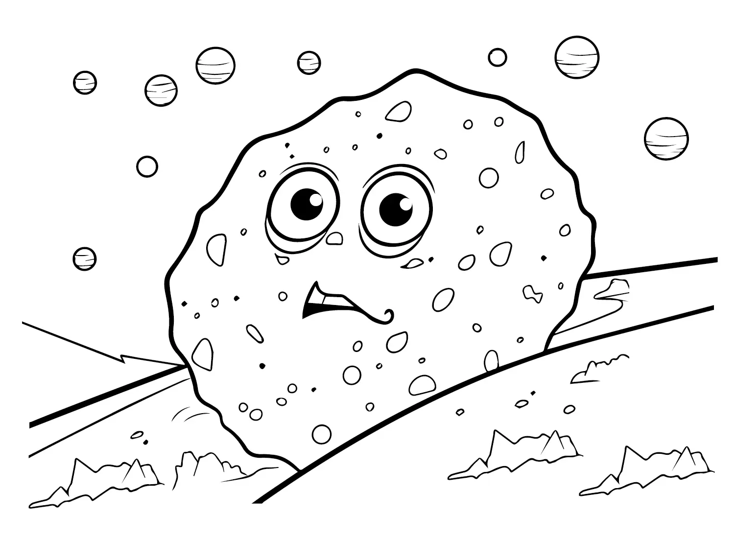 Asteroid Ausmalbilder 15