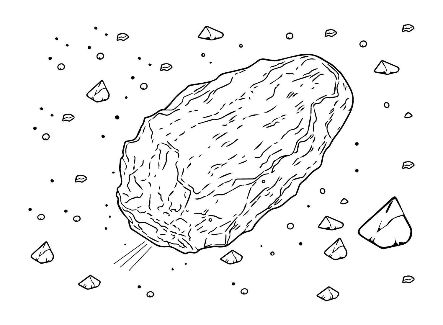 Asteroid Ausmalbilder 16