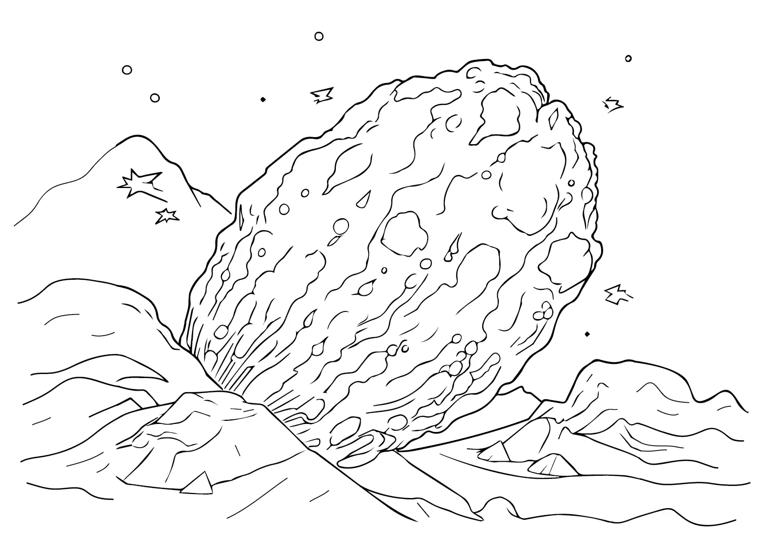 Asteroid Ausmalbilder 20