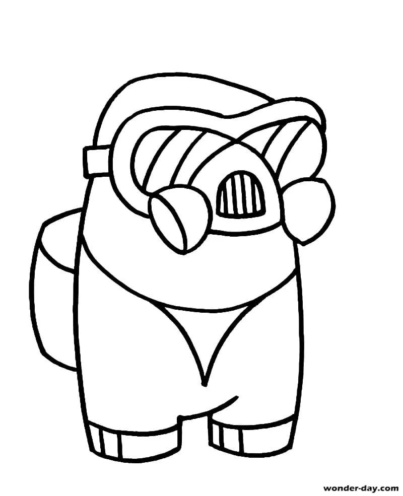 Astronaut Coloring Pages 1