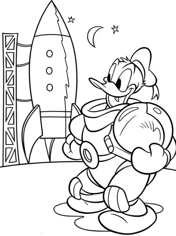 Astronaut Coloring Pages 39