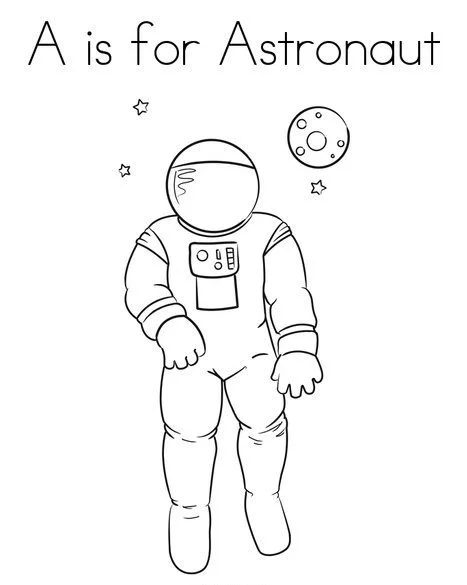 Astronaut Coloring Pages 49