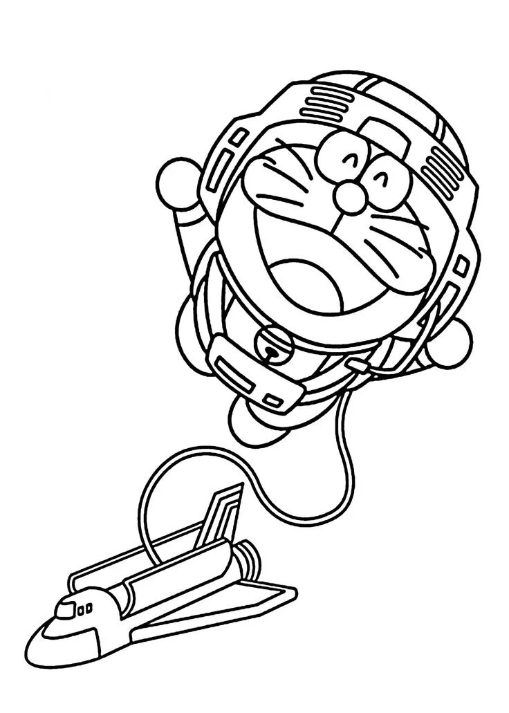 Astronaut Coloring Pages 5