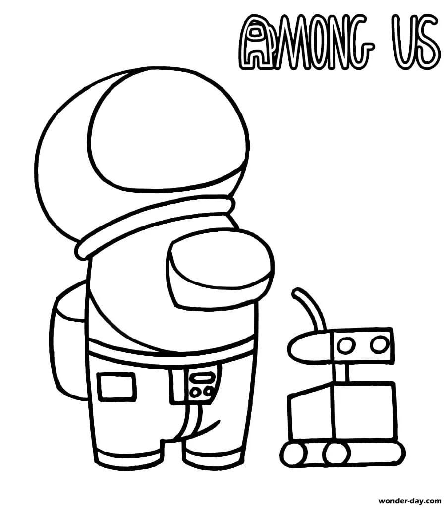 Astronaut Coloring Pages 8