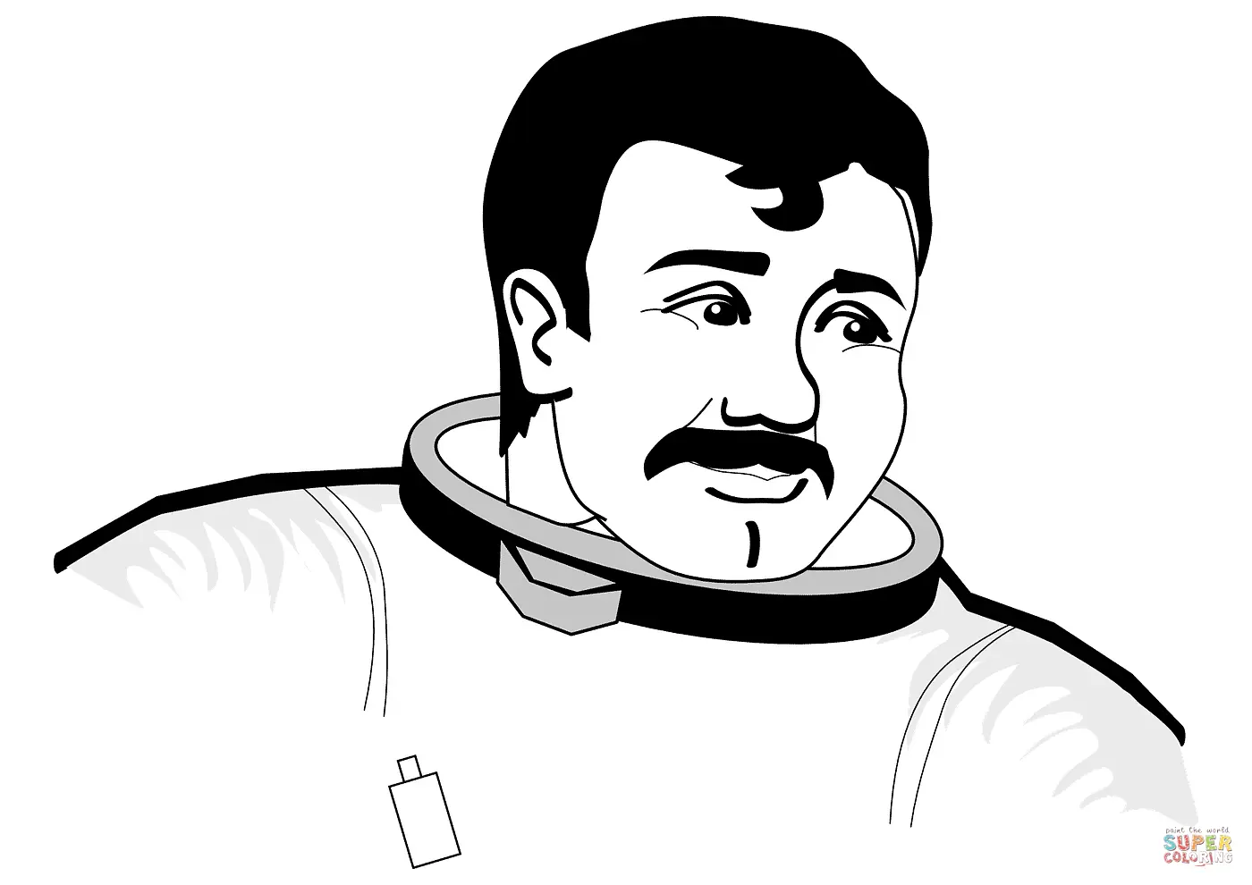 Astronautas Para Colorir 26