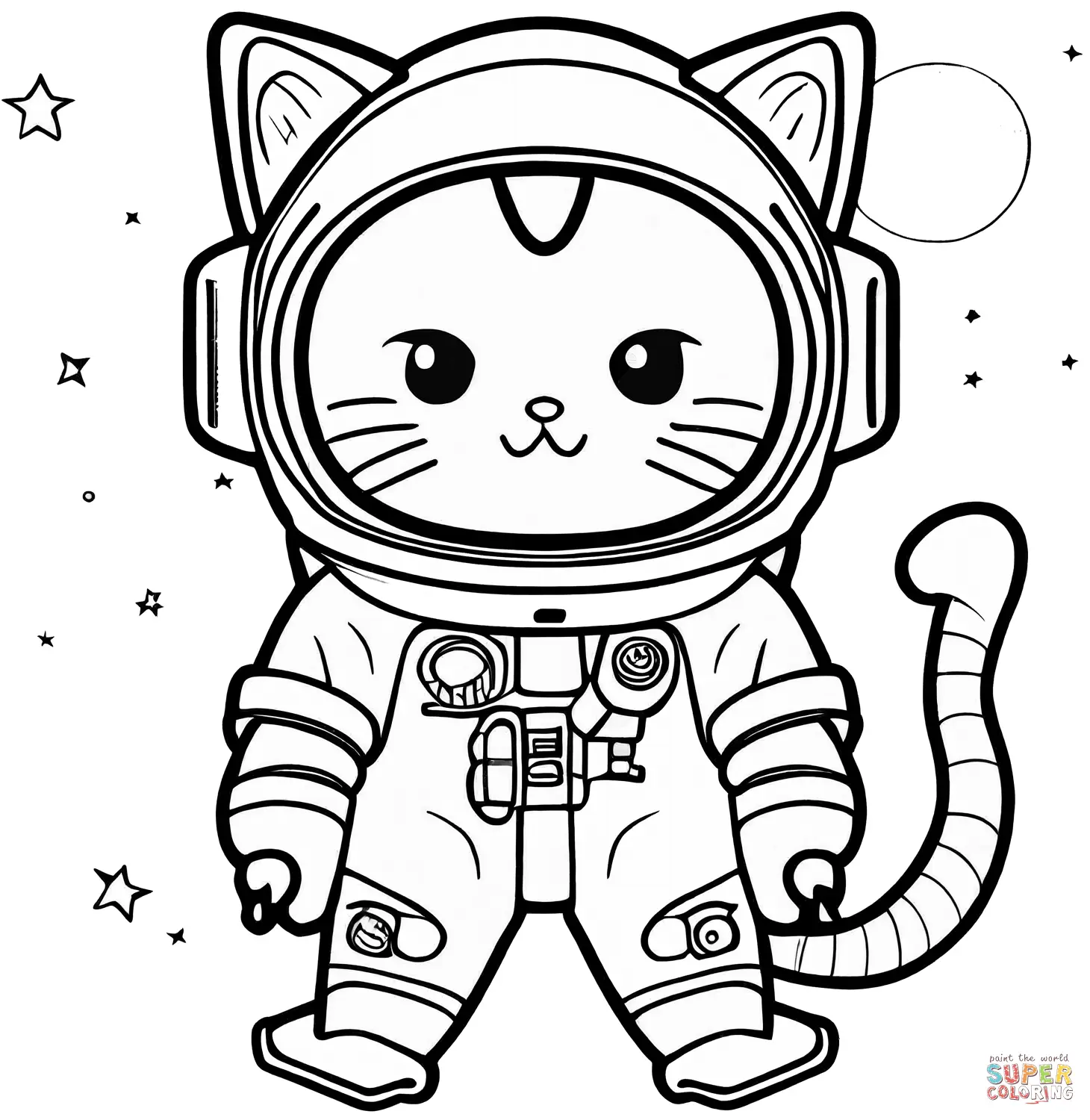 Astronautas Para Colorir 39