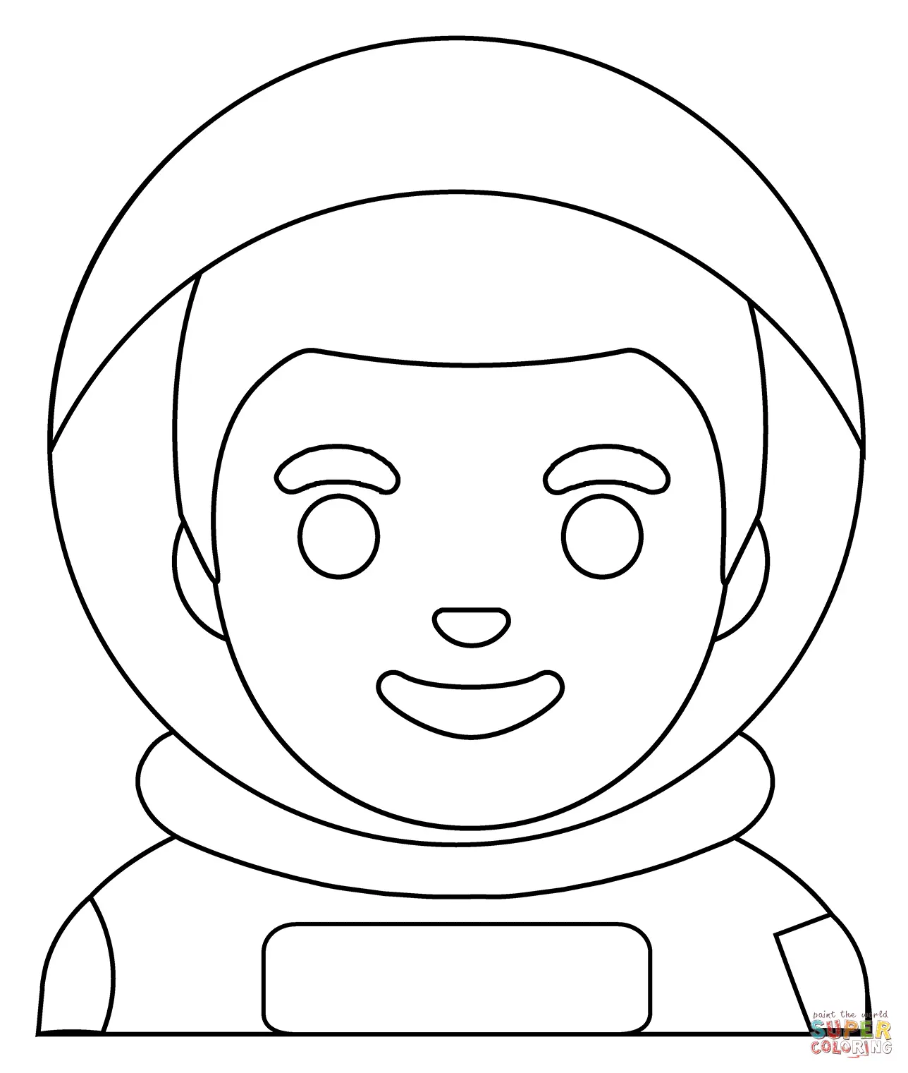 Astronautas Para Colorir 47
