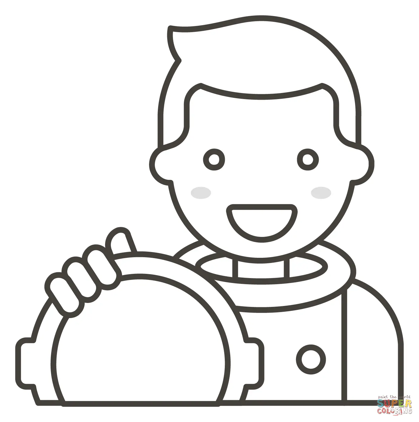 Astronautas Para Colorir 54