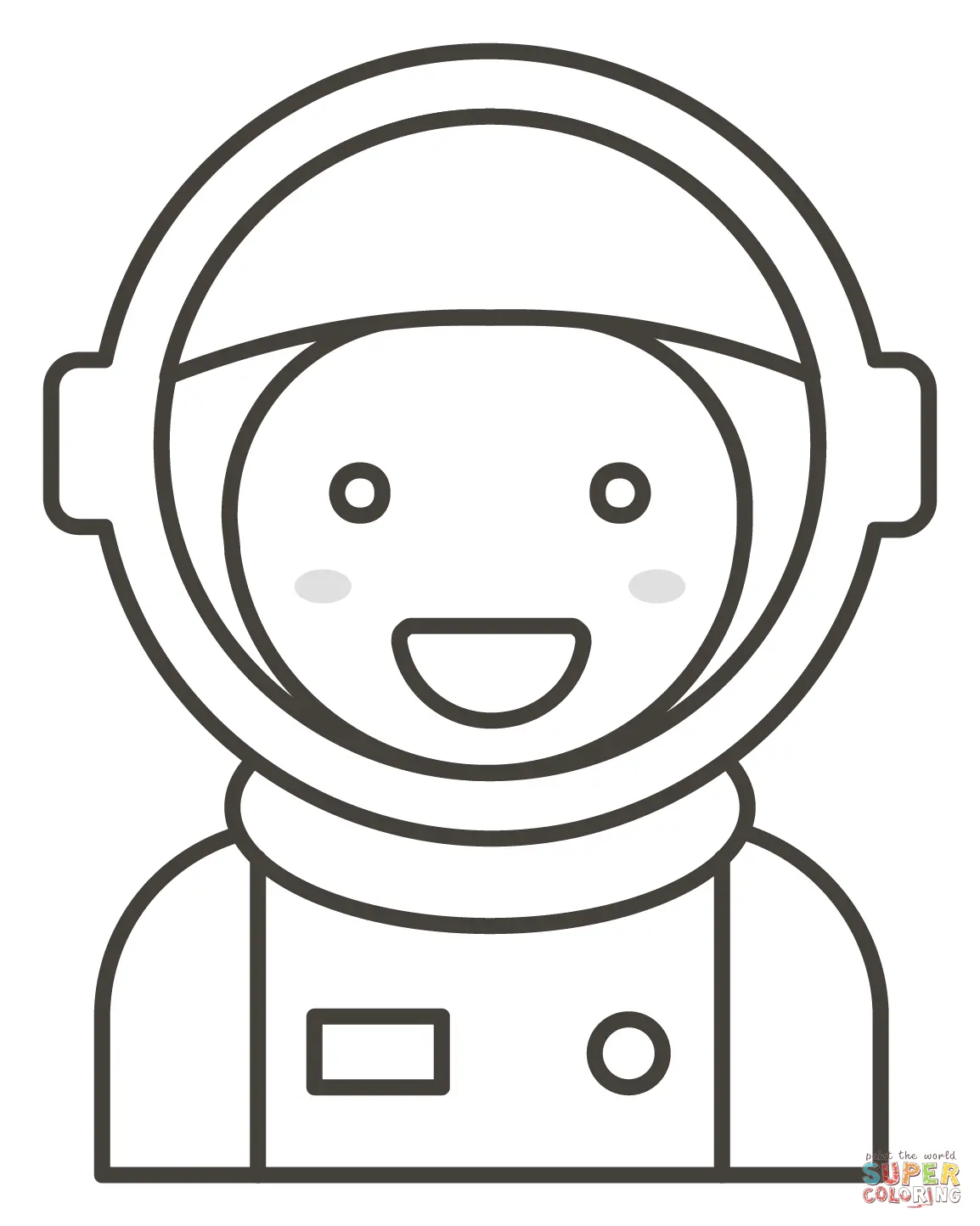 Astronautas Para Colorir 56