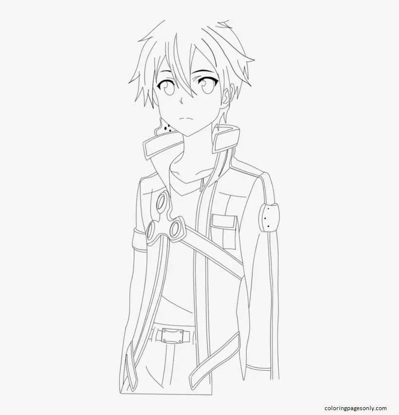 Asuna Coloring Pages 39