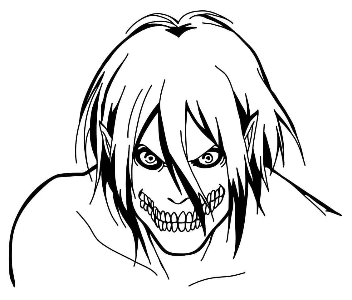 Attack On Titan AOT Ausmalbilder 30