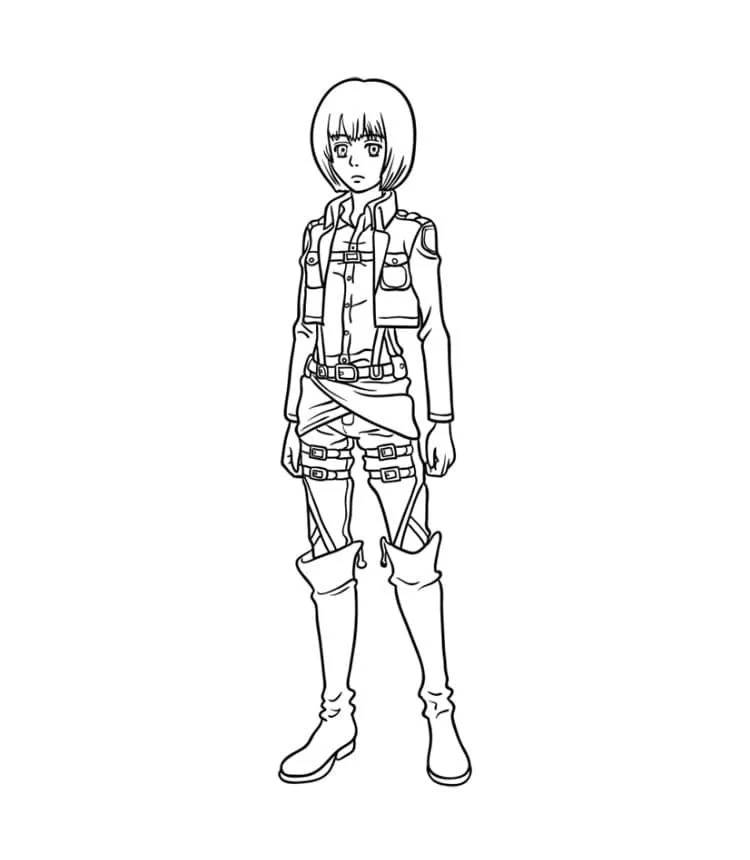 Attack On Titan AOT Ausmalbilder 46