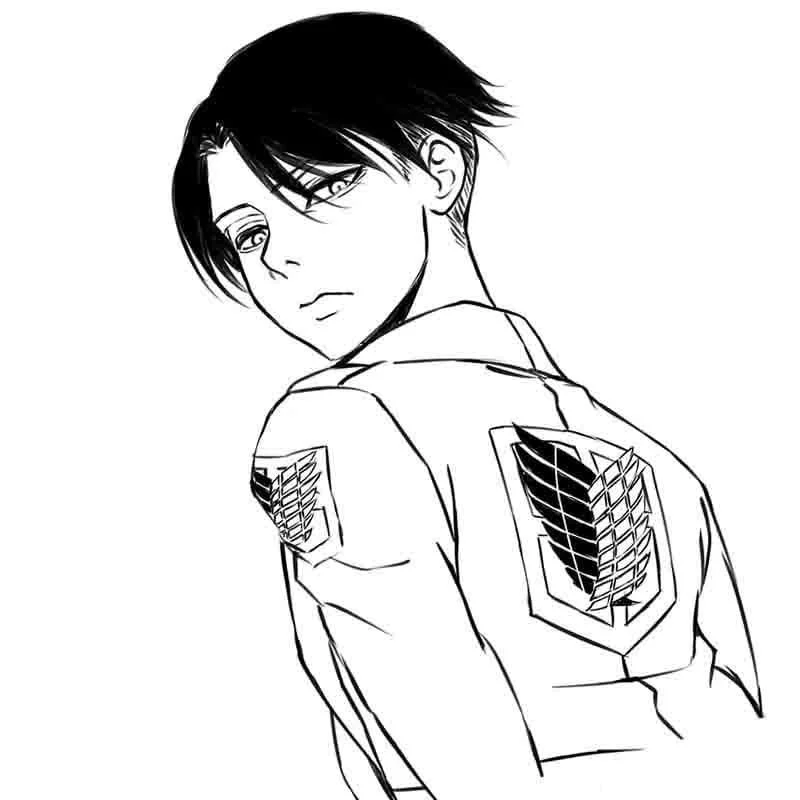 Attack On Titan AOT Ausmalbilder 51