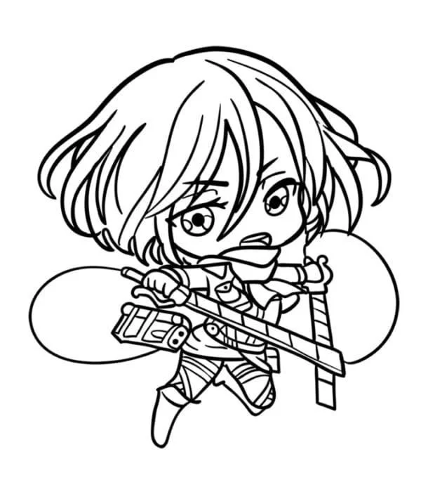 Attack On Titan AOT Ausmalbilder 53