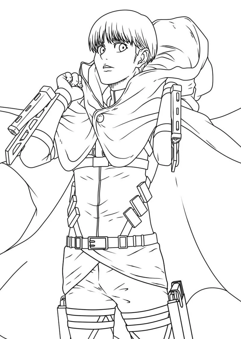Attack On Titan AOT Ausmalbilder 7