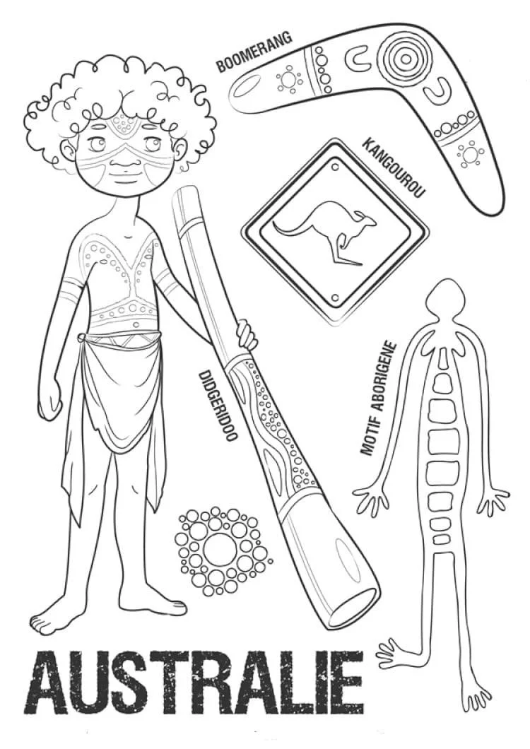 Australia Coloring Pages 24