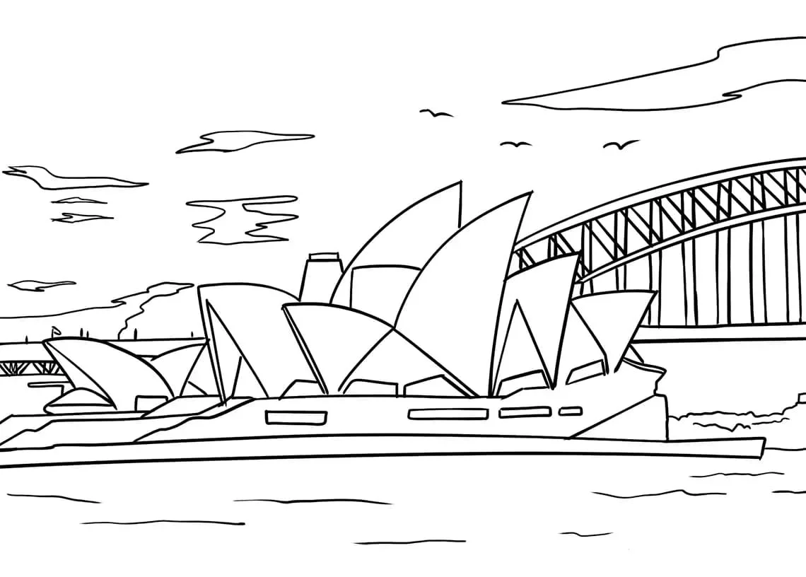 Australia Coloring Pages 47