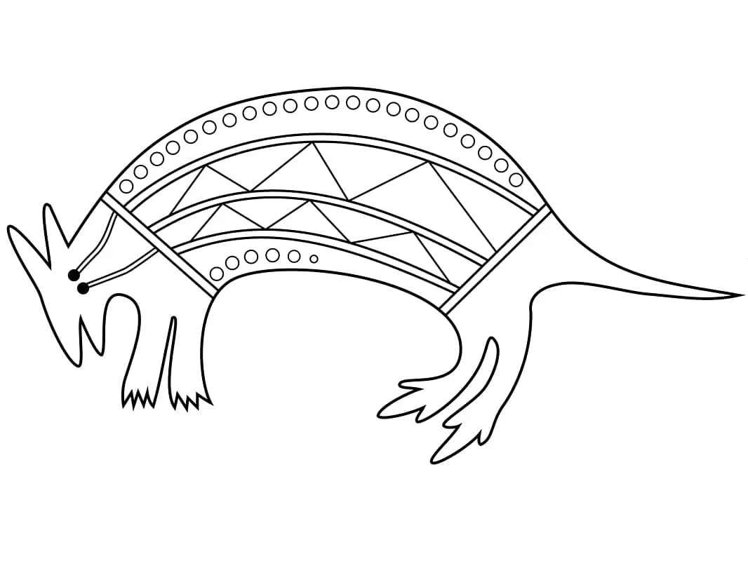 Animales Australianos Para Colorear 62