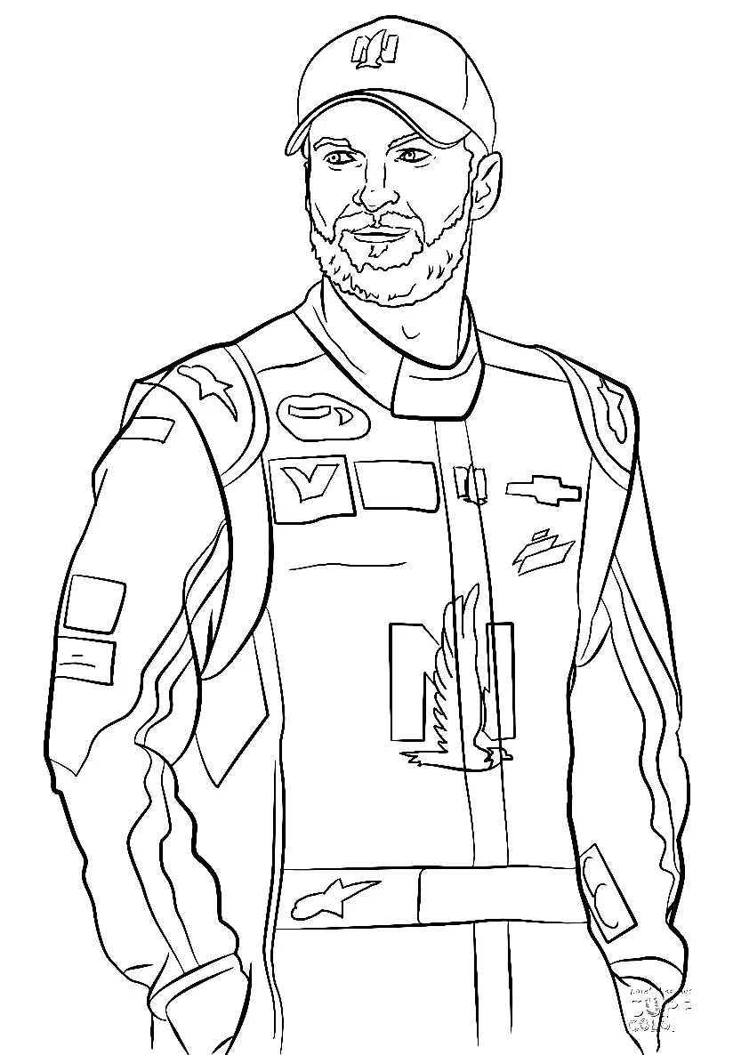 Autosport Para Colorear 10