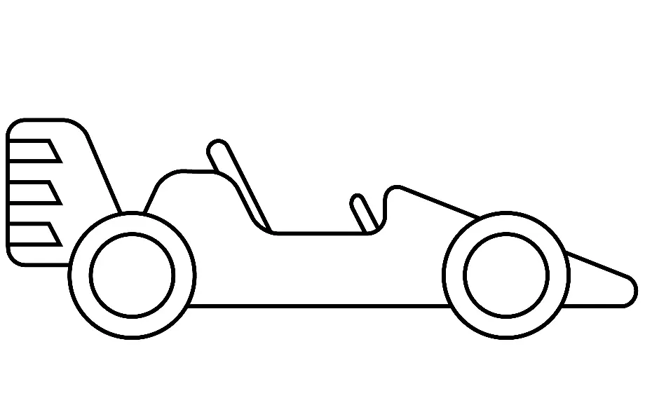 Autosport Para Colorear 19