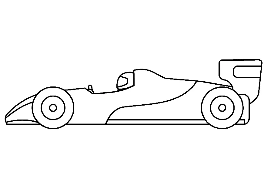 Autosport Para Colorear 23