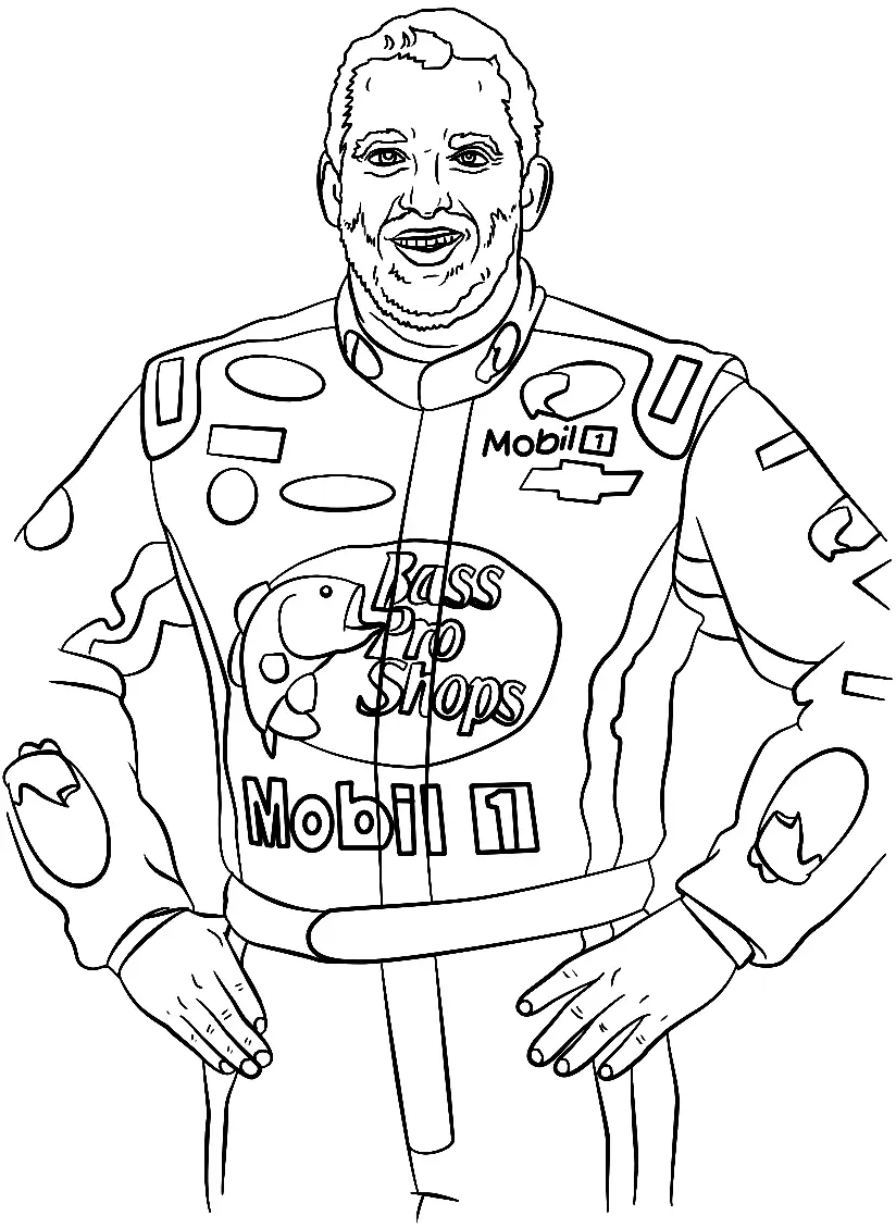 Autosport Para Colorear 24